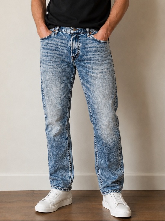 American Eagle Outfitters Other - American Eagle AirFlex+ Men’s Jeans 36x30 Light Wash Stretch Straight Fit Denim